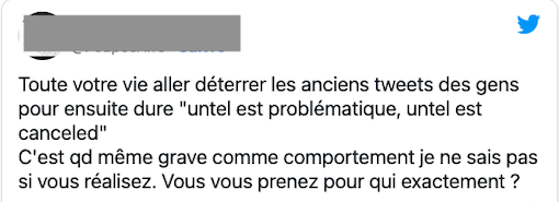 Un exemple concret d'ostracisme.